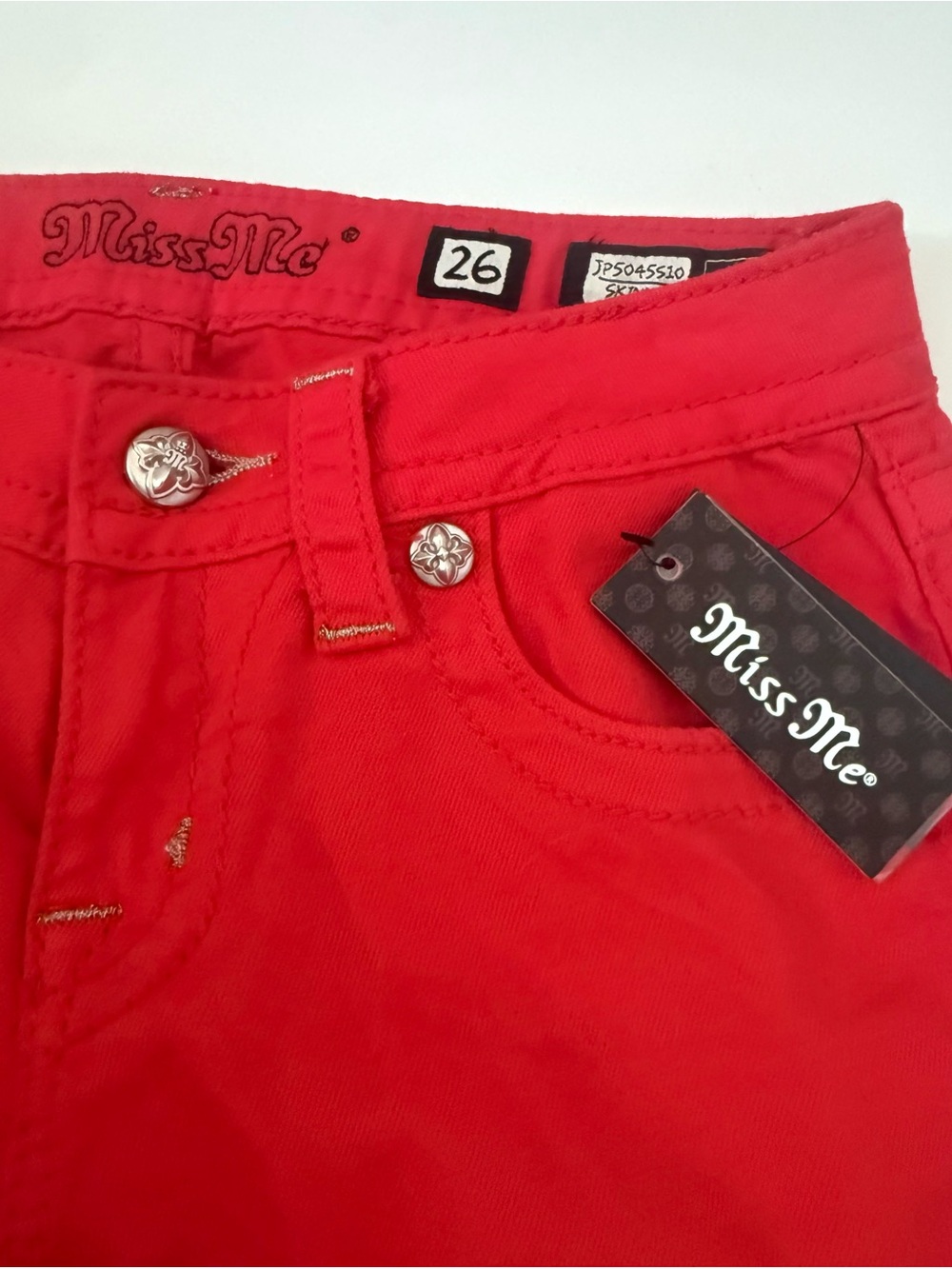 Miss Me Red Women Jeans